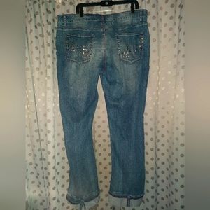 APOLLO Jeans Studded Pockets Cuffed 21/22